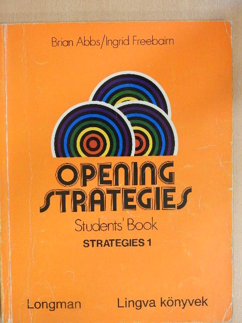 Brian Abbs - Opening Strategies - Students' Book [antikvár]