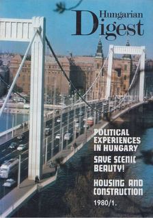 Tibor Zádor (ed.) - Hungarian Digest 1980/1. [antikvár]