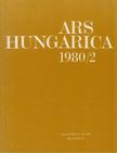 TÍMÁR ÁRPÁD - Ars Hungarica 1980/2 [antikvár]