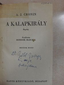 A. J. Cronin - A kalapkirály I-II. [antikvár]