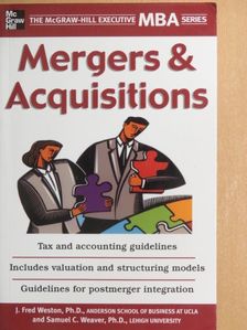 J. Fred Weston - Mergers and Acquisitions [antikvár]