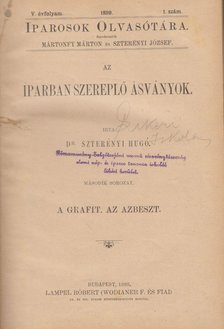 Mártonfy Márton, Szterényi József - Iparosok Olvasótára 1899. V. évfolyam 1-9. szám [antikvár]
