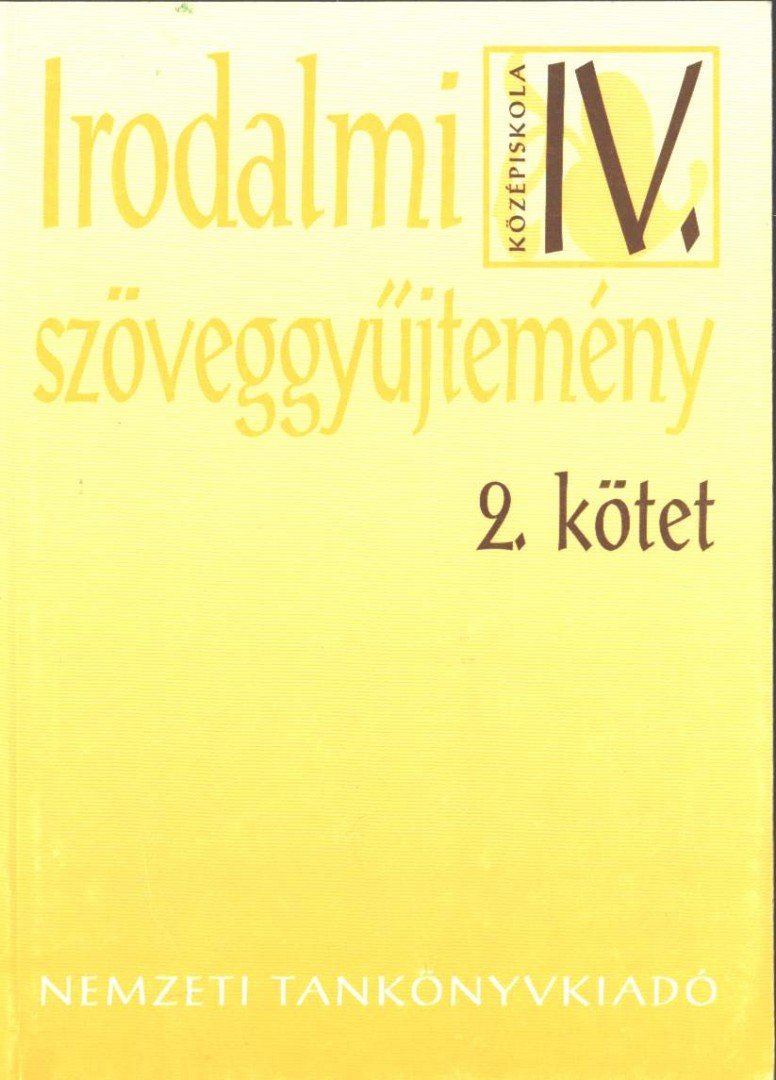 Madocsai László - Irodalmi szöveggyűjtemény IV/2 [antikvár]