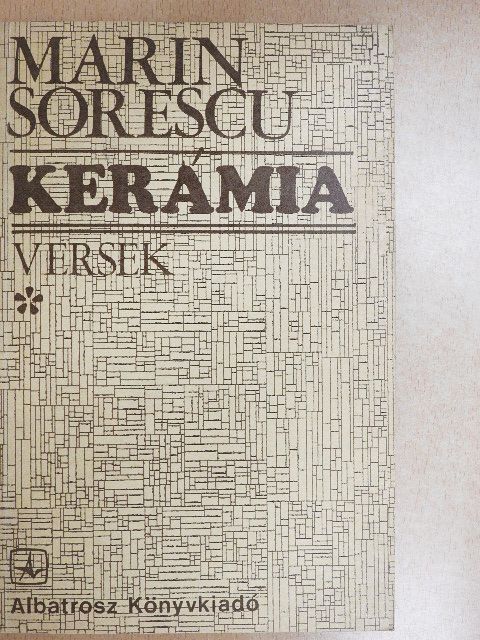 Marin Sorescu - Kerámia [antikvár]