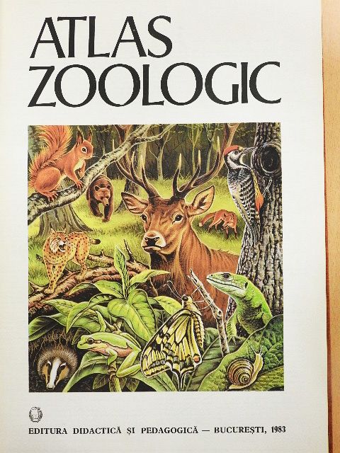 Alexandru Dabija - Atlas Zoologic [antikvár]