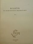 Balogh Jolán - Bulletin du Musée Hongrois des Beaux-Arts 22. [antikvár]