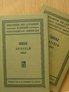 Dr. Gustav Krüger - Satiren und episteln I-II. [antikvár]
