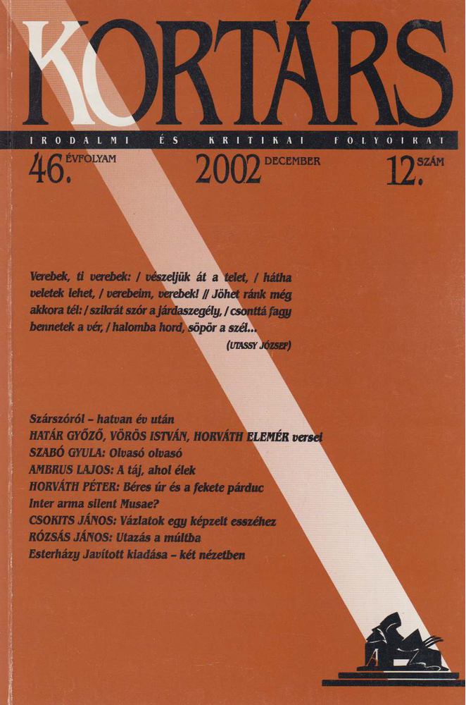 Kis Pintér Imre - Kortárs 2002/12. december [antikvár]