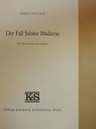 Maria Steurer - Der Fall Sabine Maderna [antikvár]