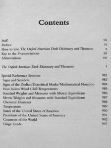 The Oxford American Desk Dictionary and Thesaurus [antikvár]
