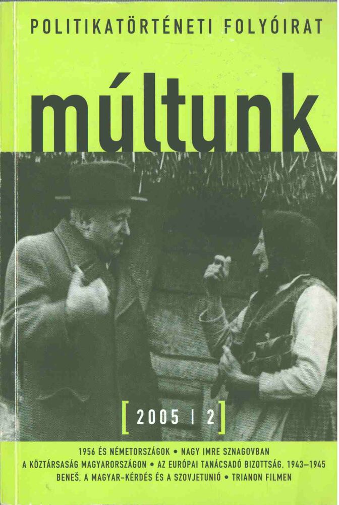 Egry Gábor - Múltunk 2005/2 [antikvár]