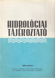 KÖRNYEI LÁSZLÓ - Hidrológiai Tájékoztató 1988 október [antikvár]