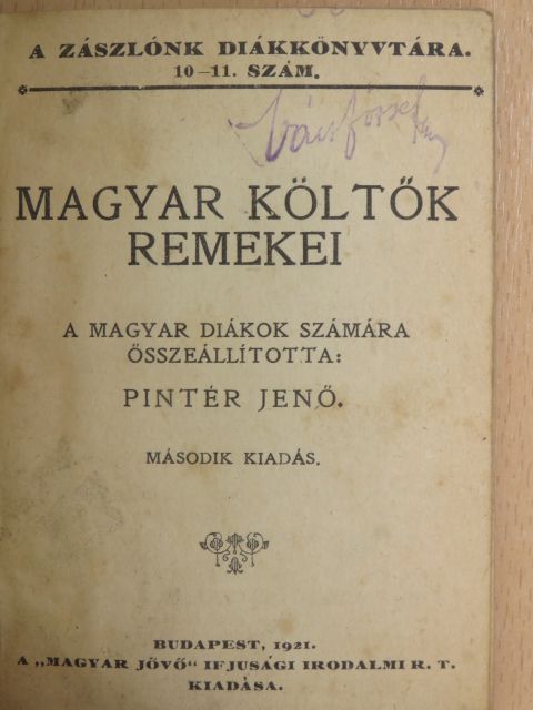 Arany János - Magyar költők remekei [antikvár]