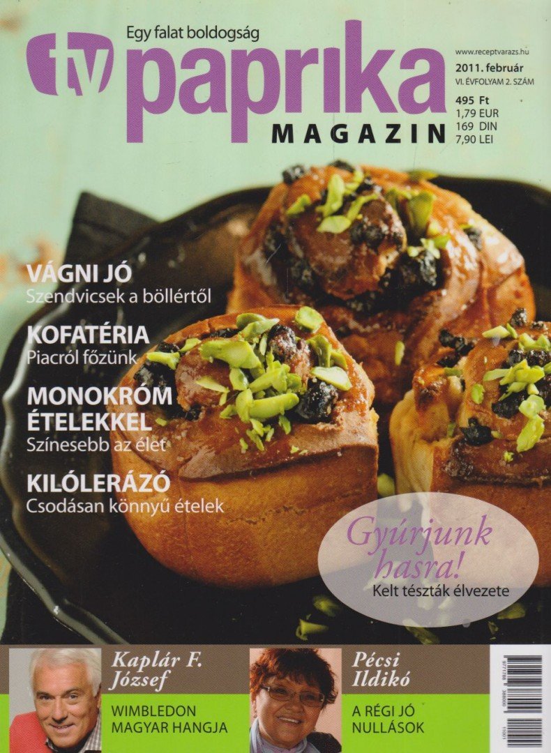 Láng Hajnalka - TV paprika magazin 2011. február [antikvár]