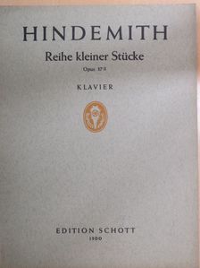 Paul Hindemith - Klaviermusik II. [antikvár]
