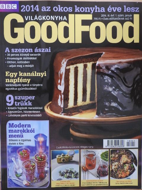 Harmath Csaba - BBC GoodFood Világkonyha 2014. január [antikvár]