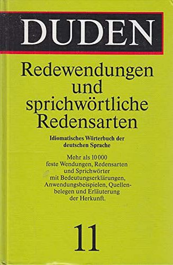 Werner Scholze-Stubenrecht, Günther Drosdowski - Duden - Redewendungen und sprichwörtliche Redensarten [antikvár]