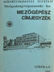 Mezőgépész címjegyzék [antikvár]