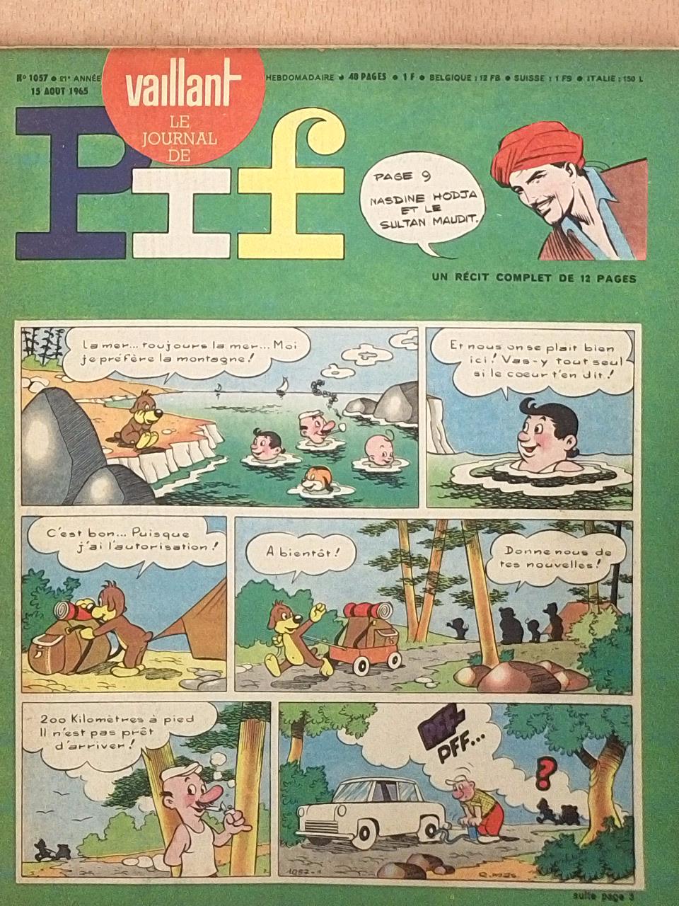 Cézard - Pif 15 Aout 1965 [antikvár]
