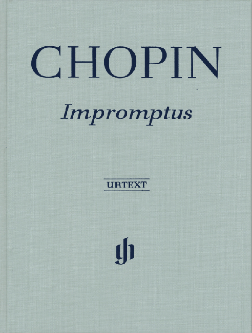 Chopin - IMPROMPTUS FÜR KLAVIER URTEXT (ZIMMERMANN/THEOPOLD), GEBUNDEN