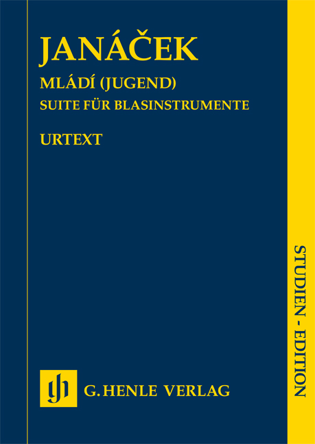 JANÁCEK - MLÁDÍ (JUGEND) SUITE FÜR BLASINSTRUMENTE, STUDIEN-EDITION