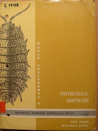 Earl Segal - Physiological adaptation [antikvár]