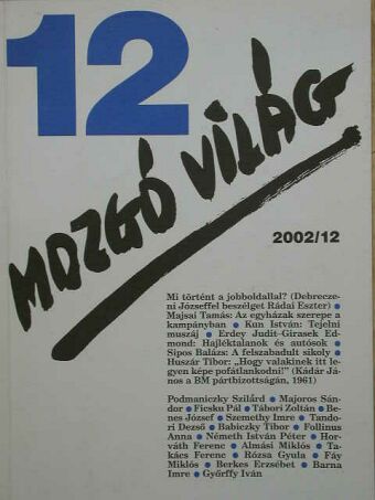 Almási Miklós - Mozgó Világ 2002. december [antikvár]