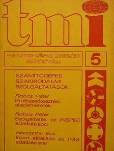 Roboz Péter - Számítógépes szakirodalmi szolgáltatások [antikvár]