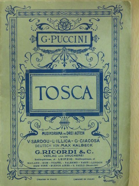 G. Giacosa - Tosca [antikvár]