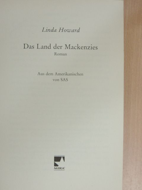 Linda Howard - Das land der Mackenzies [antikvár]
