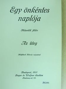 Egy önkéntes naplója [antikvár]