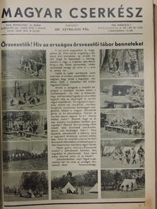 Magyar Cserkész 1936-1943. (vegyes számok) (5 db) [antikvár]