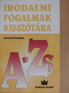 Bárdos László - Irodalmi fogalmak kisszótára [antikvár]