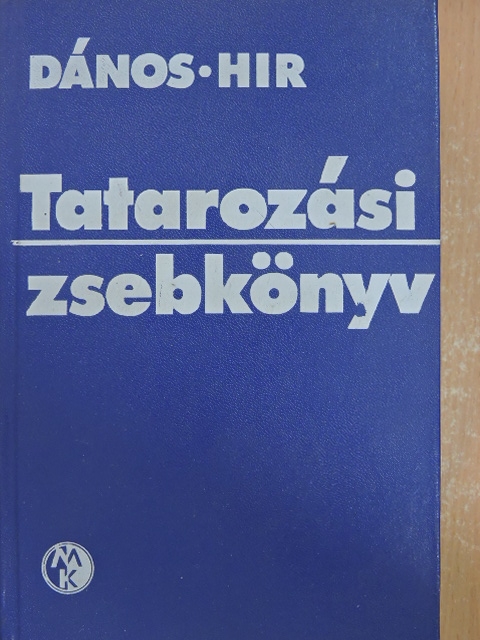 Bálint Gyula - Tatarozási zsebkönyv [antikvár]