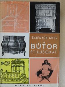 Kaesz Gyula - Ismerjük meg a bútorstílusokat [antikvár]