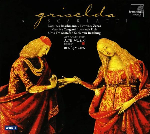 SCARLATTI, A. - GRISELDA 3CD JACOBS, RÖSCHMANN, ZAZZO, CANGEMI