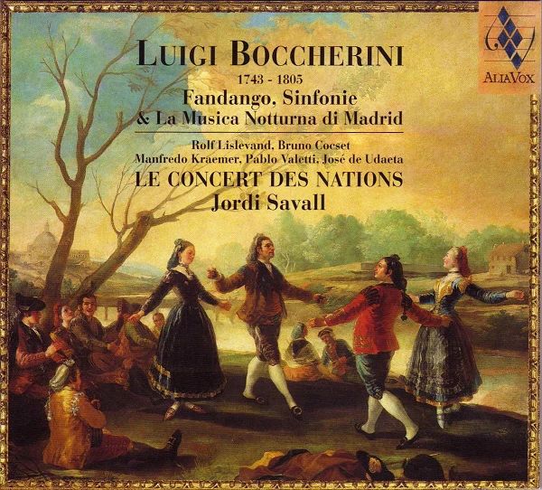 BOCCHERINI - FANDANGO, SINFONIE CD