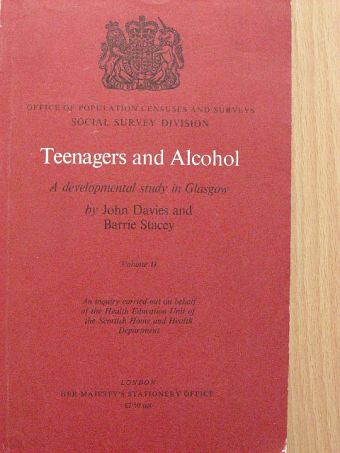Barrie Stacey - Teenagers and Alcohol 2. [antikvár]