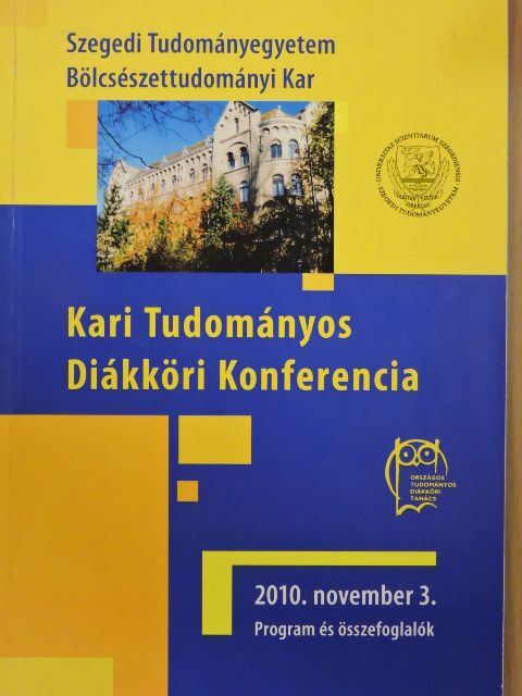 Kari Tudományos Diákköri Konferencia [antikvár]