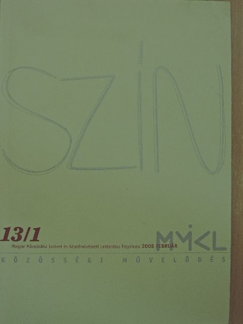Albert József - Szín - Közösségi művelődés 2008. február [antikvár]