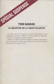 Tom Savage - Le meurtre de La Saint-Valentin [antikvár]