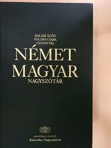 Földes Csaba - Német-magyar nagyszótár [antikvár]