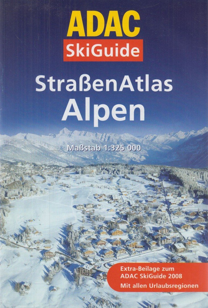 ADAC SkiGuide Straßenatlas Alpen [antikvár]