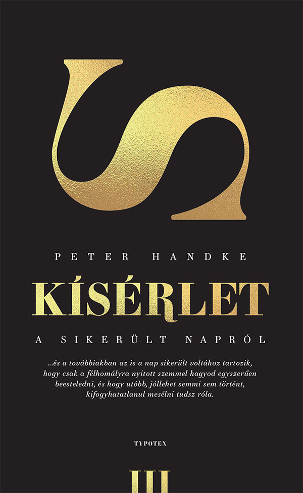 PETER HANDKE - Kísérlet a sikerült napról [eKönyv: pdf]