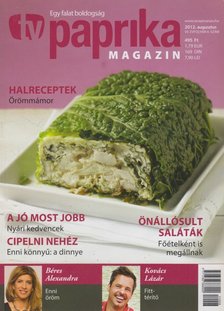 ZSIGMOND GÁBOR - TV paprika magazin 2012. augusztus [antikvár]