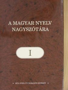 Csengery Kinga - A magyar nyelv nagyszótára I. [antikvár]