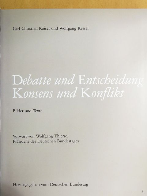Carl-Christian Kaiser - Deutscher Bundestag 1949-1999 [antikvár]