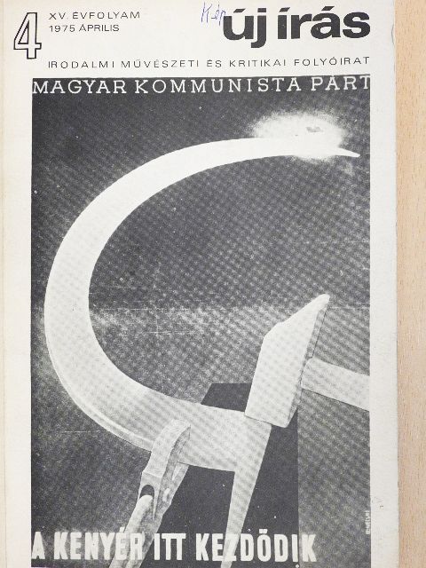 Csurka István - Új Írás 1975. április [antikvár]