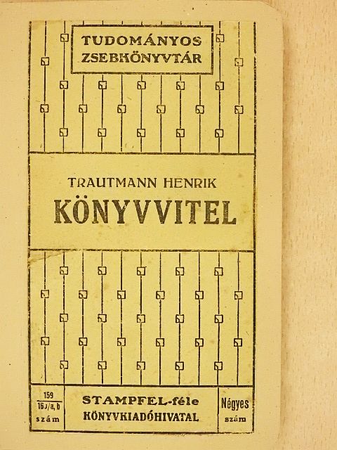 Trautmann Henrik - Könyvvitel [antikvár]