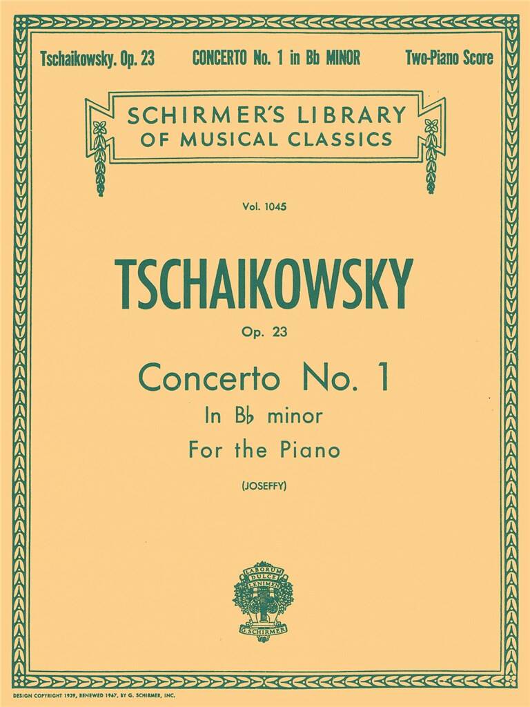 CSAJKOVSZKIJ ( TSCHAIKOWSKY) - CONCERTO NO.1 IN B MINOR FOR TWO PIANOS